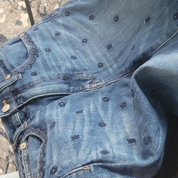 Madewell the high rise slim boyjean beaded edition - Picture 7 of 8